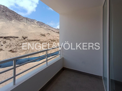 Arriendo Depto Nuevo En Sector Coviefi, 70 M2 Totales