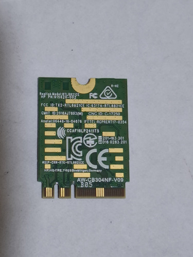 Tarjeta De Red Aw Cb304nf-v09 Hp 15 Da2033la (Usado)