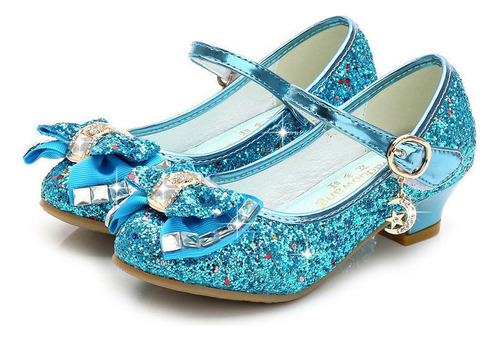 2023zapatos De Niña Sandalias Princesa Zapatillas De Cristal