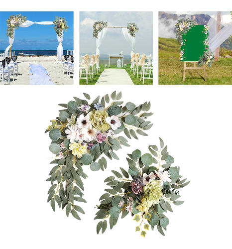 2 Piezas De Centro De Mesa De Boda De Estilo F Estilo F