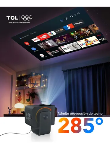 TCL PROJECTOR C1 ブラック 本体 Projetor Inteligente Tcl C1 Google Tv 1080p Para 4k Gris-oscuro