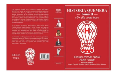 Imagen 5 de 5 de Libro Historia Quemera; Tomo 2: «un Día Como Hoy»
