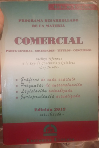 Guia De Estudio Derecho Comercial. Mira!