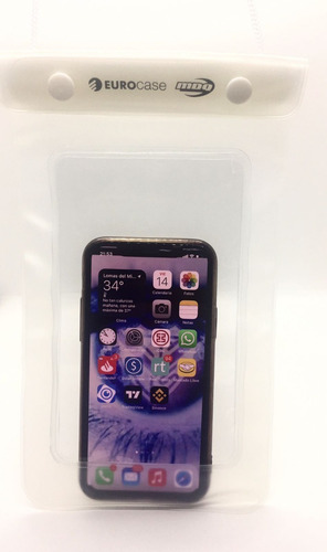 Bolsa Estanco Sumergible Celular Camara Selfie Transparente