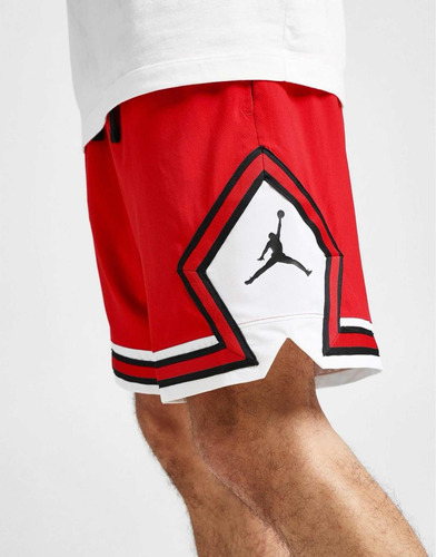 Short Jordan Diamond Rojo Drifit L