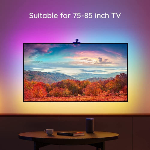 Tira Led Imita El Color De La Tv 75 A 85 Unico Alexa