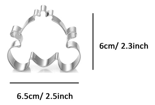 Wjsyshop Mini Carriae De Calabaza Cookie Cookie Cutter