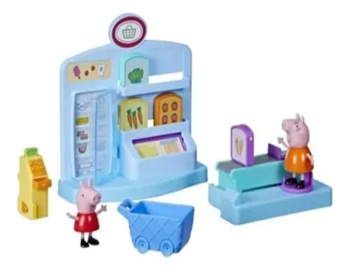 Playset Peppa Pig Aventuras Acuario O Supermercado De Hasbro