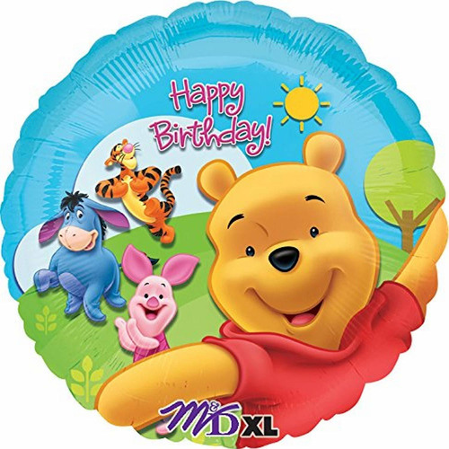 Anagram Internacional Winnie The Pooh Y Amigos Sunny Cumplea