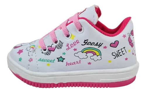 Zapatillas Mujer Base Comoda Liviana Diseño Love