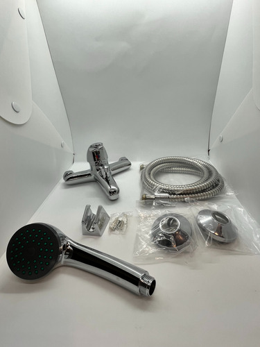 Griferia Monocomando Ducha Tauro Cromo/plateado Gri20