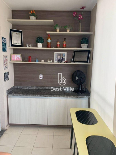 Imagem 4 de 27 de Apartamento Á Venda 80m² De Área Útil, No Condomínio Alphaview, No Jardim Tupanci, Em Barueri. - Ap0406