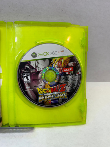 Dragon Ball Z Burst Limit | Xbox 360 Original (Usado)