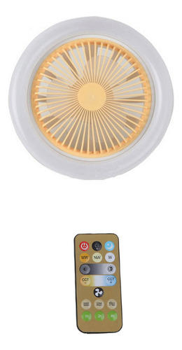 (y) Ventiladores Con Luz Led, 3- Modernos Para Lámpara Smart