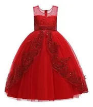 Comprar Vestido Niña Blanco Elegante Fiesta Comunión Bautizo
