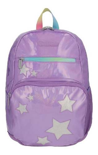 Mochila Espalda Xtrem Bolt 220 Purple Stars 25 L Playking Color Violeta