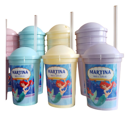 15 Vasos Personalizados Souvenir Cumpleaños Infantil Kitty