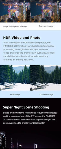 Fimi-dron X8 Se 2022 V2 Xiaomi 4k Cámara De 3 Ejes Y 2 Bats