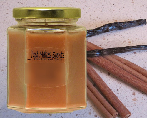 Vela De Soja Mezclada Con Aroma A Vainilla Y Canela De