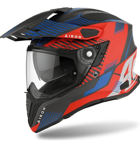 Casco Airoh Commander Boost R On-off Road Mate Lentes Pinloc