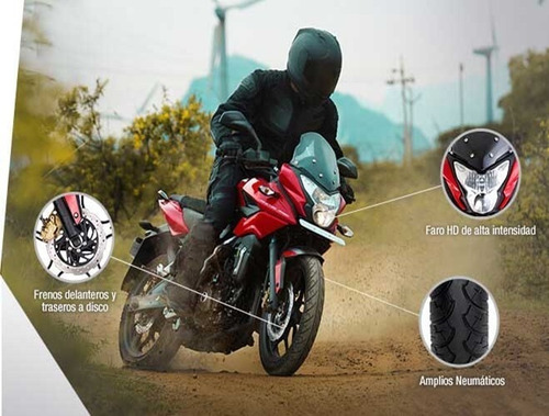 Bajaj Rouser As 200 0km 24 Cuotas Sin Interés Automoto Lanús