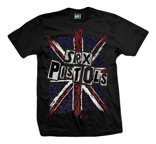 Remera Sex Pistols Flag Excelente Calidad 