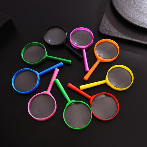 . 18 Pcs Lupa 60mm Portátil De Juguete For Niños Pequeños