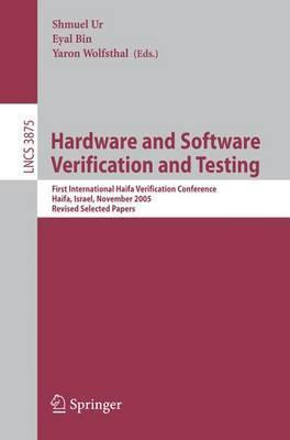 Libro Hardware And Software, Verification And Testing - S...