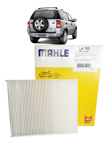 Filtro Da Cabine Ar Condicionado Ecosport Gasolina 1.0 2006