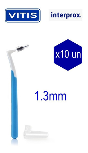 Cepillo Interprox Plus Cónico 1.3mm X 10 Unidades