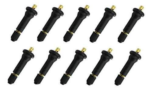 10 Valvula Pivotes Plastico Para Sensor Tpms Llanta Ford