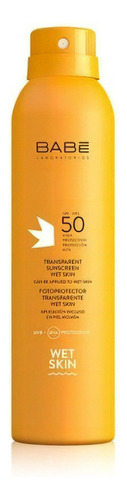 Babé Spray Fotoprot Transp Wetskin 200ml