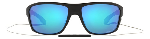 Anteojos Lentes Sol Oakley Split Shot Polarizado Oo9416 33 Lente Prizm Sapphire Armazón Matte Black