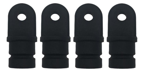 4 Piezas Nuevo Nylon 3/4 Extremos Bimini Top Hardware Negro