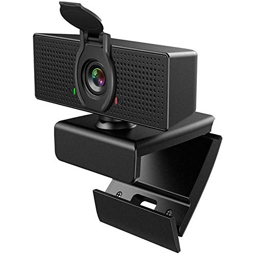 Webcam Con 1080p Y Microfono, Hd, Cubierta De Privacida, Usb