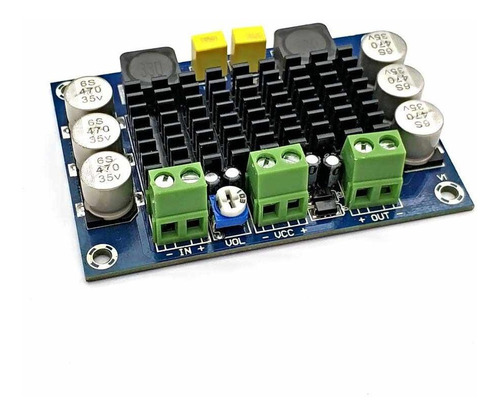 Imagen 5 de 7 de Modulo Amplificador De Audio Mono 100w Rms Tpa3116d2 Clase D