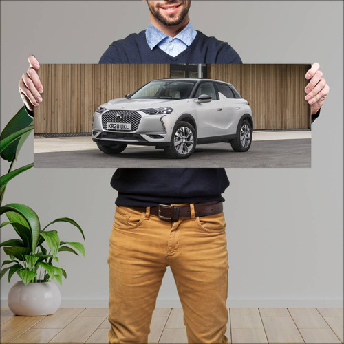 Cuadro 30x80cm Auto 2020 Ds 3 Crossback E Tense 30