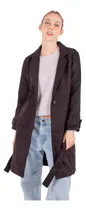 Comprar Tapados Sacos Mujer Paño Moderno Trench Abrigado Entallados 