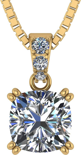 Nana Jewels Collar Solitario De Diamantes De Imitación Con C