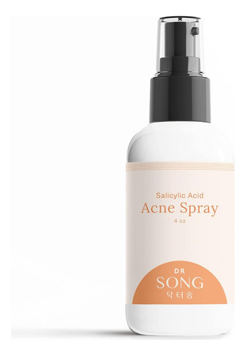 Dr Song Spray De Ácido Salicílico Para Costas E Corpo Para A