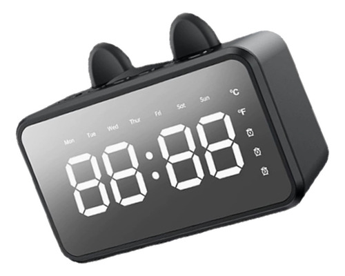 Reloj Despertador, Radio, Reloj De Escritorio, Pantalla Lcd,