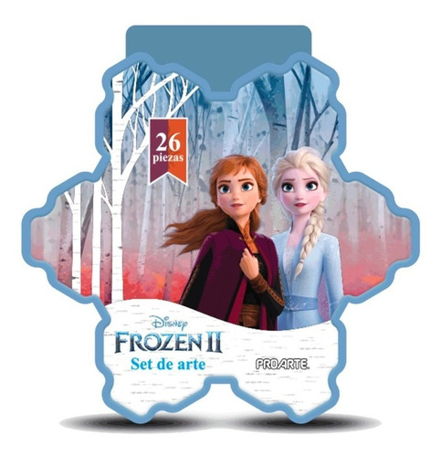 Set De Arte Frozen 26 Piezas 