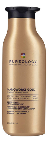 Pureology Nanoworks Gold Shampoo | Para Cabello Muy Seco Y T