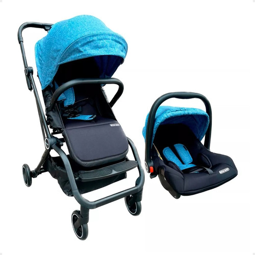 Coche Bebe Huevito Compacto Rebatible Gira 360 Grados Java