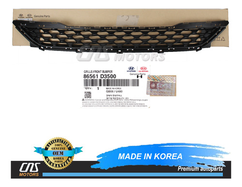 Genuine Hyundai Tucson 2019-2021 For Front Bumper  Ddf