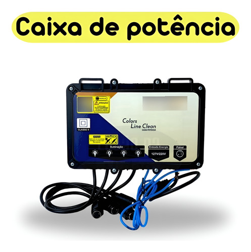 Cromoterapia Sanspray Com 4 Pontos Para Banheiras Spas