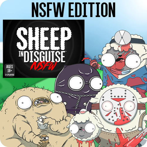 Juego De Cartas Para Adultos Sheep In Disguise 2-6 Jugadores