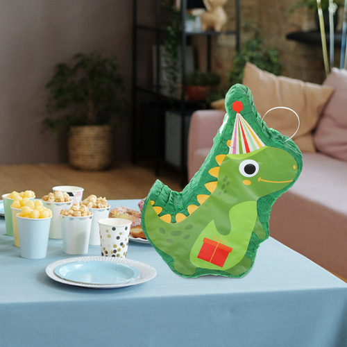 Soporte Para Caramelos Con Forma De Piñata De Dinosaurio, Ju