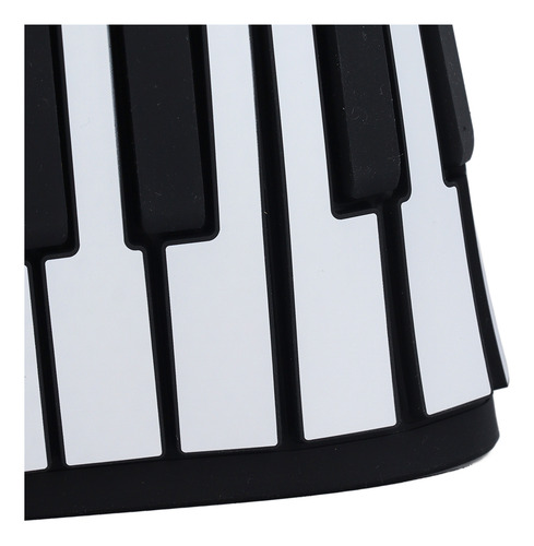 Piano De 49 Teclas Para Niños, Con Carga Usb Enrollable A Ma