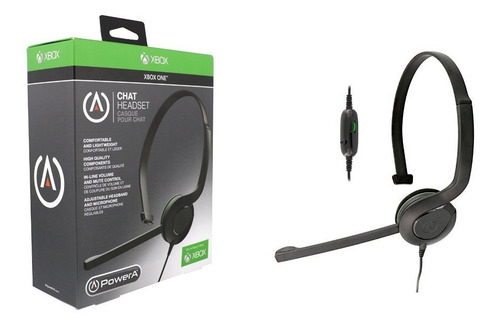 Audífonos gamer inalámbricos Microsoft Xbox One Chat black